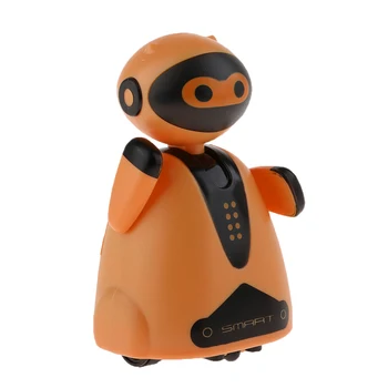 Kontroliuoti RC Robotas Žaislas Elektroninių Pėsčiomis Šokių Robotas Vaikams Berniukams Švietimo Žaislas Vaikui 92X66X50mm Pėsčiomis Atlikite Liniją