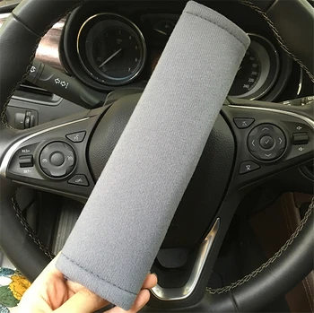 1 pora Nešiojamų Sutirštės Minkštas Kvėpuojantis Auto Automobilio Saugos Diržus Padengti Peties Dirželis