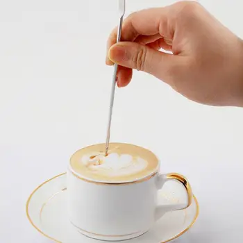 1 Vnt Nerūdijančio Plieno Kavos Trafaretai, Latte Putas Mentele Coffeeware 