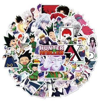10/30/50Pcs Japonija Hunter X Hunter Anime Lipdukai, Nešiojamas Riedlentė Lagaminą Šaldytuvas Motociklo Bagažo Vandeniui Lipdukai Lipdukas