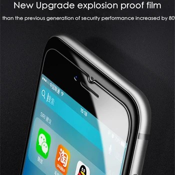 10 5 3 1 Vnt./daug Grūdintas Stiklas iPhone 12 Mini Pro 11 X XS MAX 6 6s 7 8 Plius 4s 5 5s SE Screen Protector, Plėvelės Raštas Atveju