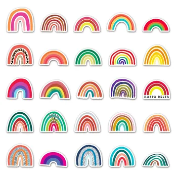10/50PCS Rainbow Bridge Animacinių filmų Lipdukai Mergina Vaikų Žaislai Nešiojamas Šaldytuvas Telefono Riedlentė Lagaminą Lipdukai Lipdukas