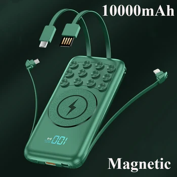 10000mAh Magnetinio Qi 