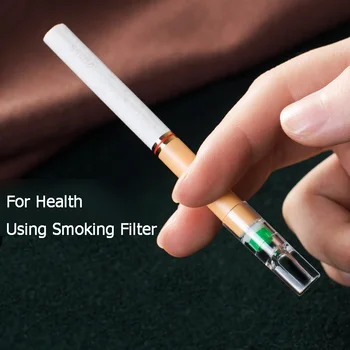 100vnt Nustatyti Vienkartinių Rūkymas Filtro Vamzdis Cigaretės Filtro Laikiklis Mažinti Dervų Valymas Konteinerių Rūkymo Reikmenys, Akrilo