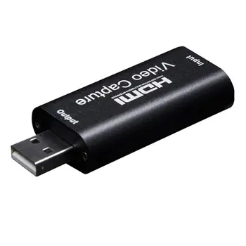 1080P HDMI USB 2.0 Video Capture Card Transliacijos Diktofonas, Vaizdo Žaidimas Live Transliacijos Transliacijos Vaizdo įrašymo Kortelė