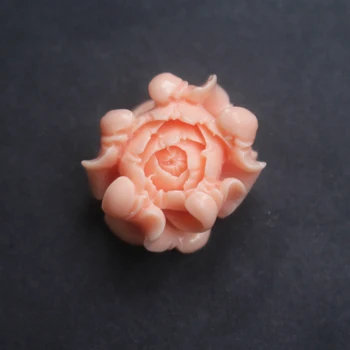 (10pieces/daug), Išraižytas 23.4 mm*20mm Gėlės Kopūstų Rožės Įvairių spalvų Dirbtinį Koralų Radiniai Juvelyrika priėmimo