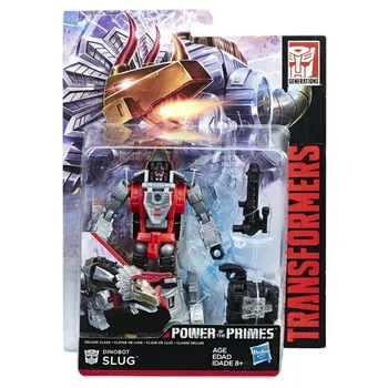 14cm NAUJAS Hasbro Transformers Kartų - Dinobot Slug (Galia Primes Liukso Klasės) PVC Veiksmo ir Žaislas Duomenys E0919
