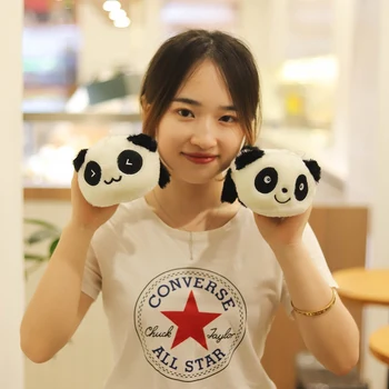 18-35cm Animacinių filmų Mielas Panda Pliušiniai Žaislai Sofa Automobilių Puošimas Įdaryti Minkštas Mielas Gyvūnų Lėlės Kūdikių Mergaitės Vaikų Berniukų Gimtadienio Dovana