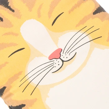 1PC 3D Animacinių filmų Katės Letenėlių puodkėlės Ilgai Medvilnės Kepimo Izoliacinės Pirštinės, neslidžia Mielas Mikrobangų Atsparios Karščiui, Virtuvės Pirštinės