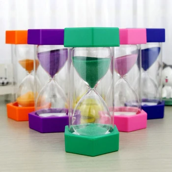 1Pc Mini smėlio laikrodis Sandglass 5/10min/15min/20min/30min Smėlio Laikrodis Laikmatis Vaikų Darbalaukio Laikmatis Dekoracijos Vaiko Žaidimas Žaislas