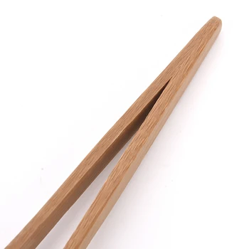 1PC Natūralaus bambuko Rankų darbo Bambuko Arbatos Įrašus Pincetai Lenkti Tiesiai Kung Fu Arbatos Aksesuarai, Aukštos Kokybės