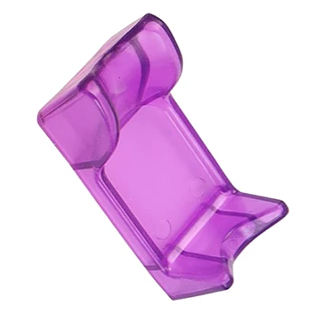 1Pcs Violetinė Plastiko Elektros Nagų Amatų Gręžimo Bitų Failo Manikiūro Mašina Rašiklio Laikiklis Stovėti Nails Art