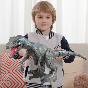 2.4 G RC dinozaurų nuotolinio valdymo gyvūnų žaislas elektros robotas elektriniai garso ir šviesos, vaikams, žaislai, modeliavimo dinozaurų žaislai berniukams