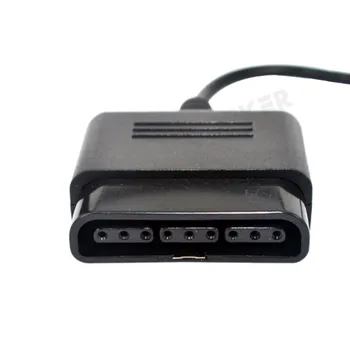 2-In-1 USB Konverteris, skirtas PS2 PS3 / PC Valdytojas Žaidimas Priedai laidų Prijungti Kabelio Adapteris