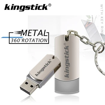 2020 naujas Metalo Kingstick USB 2.0 pen drive, 4 GB, 8 GB, 16 GB USB flash drive, 32 GB, 64 GB, 128 GB key USB flash drive Užsakymą
