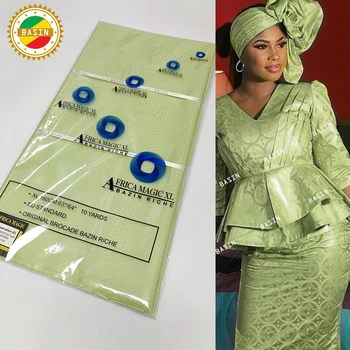 2021-160 CM XL Kvepalų heidi bazin Riche Audinio Su Gera Kvapo Baseino Riche Brokatas Afrikos Moterų Suknelės, Nėriniai Audinys