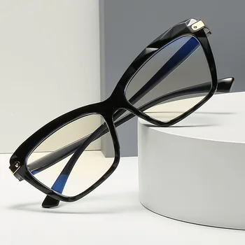 2021 Aikštėje Akinių Rėmeliai Moterų prekės Seksualus, cat eye akiniai, Akinių rėmelis Optinė Kompiuterio Akinių Rėmas Stabdžių Mėlyna Šviesa