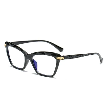 2021 Aikštėje Akinių Rėmeliai Moterų prekės Seksualus, cat eye akiniai, Akinių rėmelis Optinė Kompiuterio Akinių Rėmas Stabdžių Mėlyna Šviesa