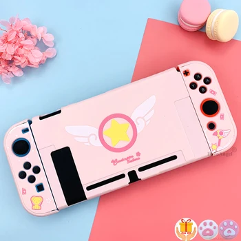 2021 Girly Rožinė Atveju Nintendo Jungiklis Sunku Apsaugos Atveju Nintendoswitch Padengti Shell Odos Nintendo Įjungti Konsolę Pasiekti