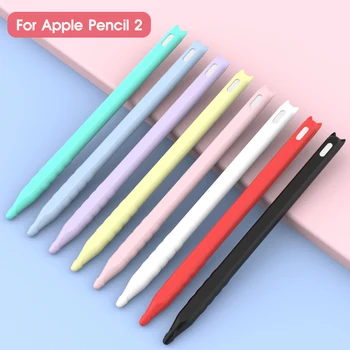 2021 Katė Modelio TPU Silicio Apsauginis Dėklas Dangtelio Laikiklio Dangtelį Apple Pieštuku 2 Priedai Anti-scratch Atveju Pieštuku 2
