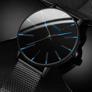 2021 Minimalistinio vyrų Mados Ultra Dunne laikrodžiai Paprasta vyrų Verslo Rūdžių mėginių Gaas Riem Kvarciniai laikrodžiai Relogio Masculino