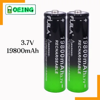 2021 NAUJAS 1~ 10VNT 18650 baterija 3,7 V 19800 mAh batera recargable de Li-Ion para linterna LED Caliente Nueva de Alta Calidad