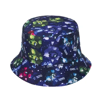 2021 Naujas Dvipusis Anime Kibiro Kepurę Žvejys Skrybėlės Panama Vasaros Bžūp Moterims, Vyrams Gorras Casquette Gorra Sombreros Kepurės Muts