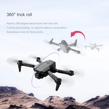 2021 Naujas LS-XT6 Drone 4K 1080P HD Dual Camera WiFi Fpv vaizdo Perdavimo, Sulankstomas Keturias ašis Drushless Motorinių RC Drone
