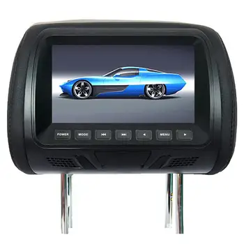 2021 Naujų 85% Karšto Pardavimo!! 7 Colių DC12V Automobilių LCD Skaitmeninis Ekranas HD Pogalvių Monitorius Galinės Sėdynės Pramogų su Nuotolinio Valdymo