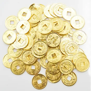 2021 Naujų Aukso Kinijos Senovės Pasisekė Monetos Laimę Drakonai Karšto Antikvariniai Turto ir Pinigų Surinkimo Dovana