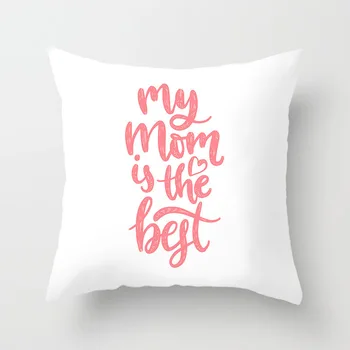2021 Naujų Motinos Dienos siųsti motina tekstas meilė užvalkalas poliesteris namų sofos pagalvėlė apima 