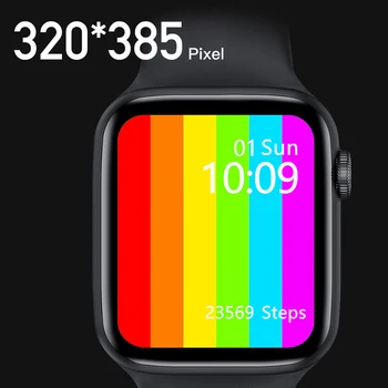 2021 Originalus IWO W26 Smart Watch Vyrų/Moterų Širdies ritmo/Kraujo Spaudimo Monitorius Laikrodis 