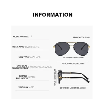 2021 Poliarizuoti Akiniai nuo saulės Vyrams Black Mados Prabangos Prekės ženklo Moterys Dizaineris UV400 Gafas Vyrų Vairavimo Atspalvių Vyras Saulės Akiniai