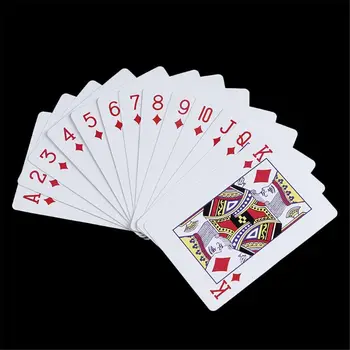 2021 Viršuje PVC, atsparus Vandeniui Kortos Wearproof Plastiko Pokerio Baro stalo Žaidimas Baltos Kortelės