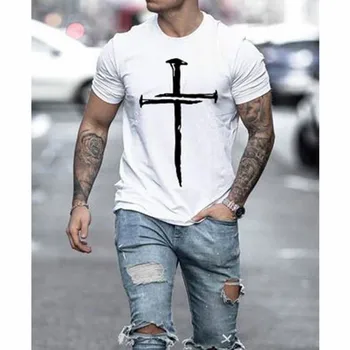 2021 vyrų vasaros nauji trumparankoviai 3D splash rašalo išspausdintas tekstas, modelis T-shirt punk stiliaus streetwear Azijos dydis XXS-6XL