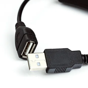 28cm USB Kabelis Vyrų ir Moterų įjungimas IŠJUNGIMAS Kabelinės Perjungti LED Lempos Galia Linija, Black, USB Kabelis Vyrų ir Moterų Įjungti IŠJUNGTI, Perjungti