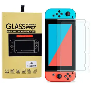 2pack Apsauginis Stiklas Nintend Jungiklis Grūdintas Stiklas Ekrano apsaugos Nintendos Jungiklis NR Stiklo Priedai Ekrano Plėvelė