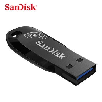 2vnt SanDisk USB 3.0 Flash Drive, CZ410 32GB 64GB 128GB Pendrive) Atminties U Disko 100MB/s Mini Pen Ratai SecureAccess programine įranga