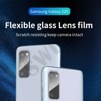 3-1Pcs Samsung Galaxy S10 5G Lite S10E S20 FE S21 Uitra plius telefono Kamera Screen Protector s8 S9 plus Fotoaparato Objektyvo Stiklo Plėvelės