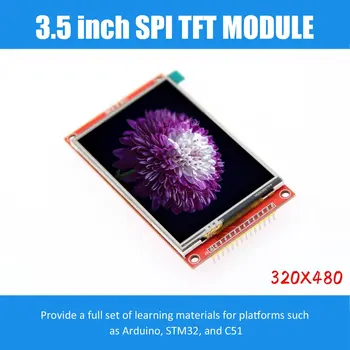 3.5 colių TFT LCD Modulis su lietimui ILI9488 Vairuotojo 320x480 SPI uosto serijos sąsaja MCU