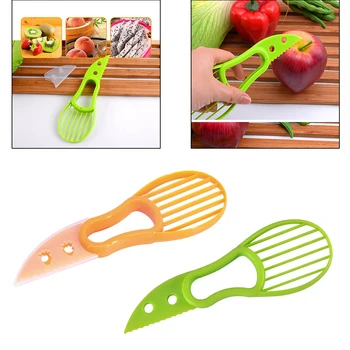 3-in-1 Avokado Slicer Pitter Švīts Daržovių Įrankiai Daugiafunkcinis Virtuvės Vaisių Huggers Karpymo Pjaustyklės Smart Virtuvės Dalykėlių