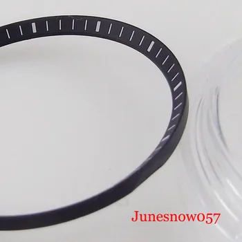 31.2 mm*28mm*1.6 mm, Apvali Innner Atveju Plastikiniai Skyrius Žiedas tinka BLIGER 45mm NH35A Atveju
