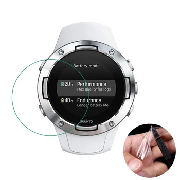 3pcs Minkštas Aišku, Smartwatch Apsauginės Plėvelės Guard (Ne stiklo), Skirtas Suunto 5 Suunto5 GPS Sportas Žiūrėti Ekranas Screen Protector Cover