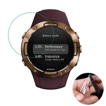 3pcs Minkštas Aišku, Smartwatch Apsauginės Plėvelės Guard (Ne stiklo), Skirtas Suunto 5 Suunto5 GPS Sportas Žiūrėti Ekranas Screen Protector Cover