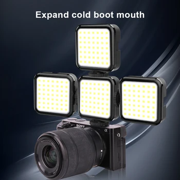 49 Led Vaizdo Konferencijoje Užpildykite Šviesa Reguliuojamas Portable LED Lempos Mobiliojo Telefono Kamera, Kompiuteris Live Transliacijos Fotografijos Šviesoje