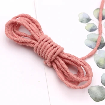 4mm aukštos kokybės apvali guma elastinga virvė ruožas elastinga virvė virvės papuošalai, apyrankės drabužiams žyma 