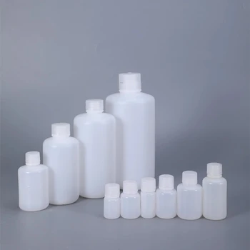50PCS Mini 12ML Apvalus Nedidelis Plastikinis Butelis Maisto kokybės HDPE Medžiagos Daugkartiniai Talpykla