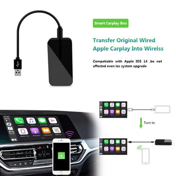 5G WIFI Bevielio ryšio Carplay ai langelį paramos Veidrodis nuorodą USB video belaidžio Carplay žaisti Plug and Play carplay langelį Bet IPhone IOS