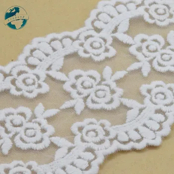 6.5 cm pločio medvilniniai siuvinėjimo nėrinių siuvimo juostelės guipure apdaila vestuvių dekoravimas 