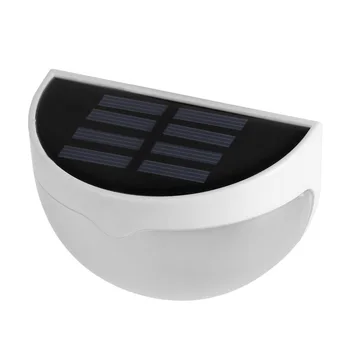 6 LED Saulės Skydelio Lemputė Šviesos Jutiklis Pastatytas Įkraunamos Ni-MH Baterijos Vandeniui, Saulės Šviesos Sodas, Lauko Šviesos